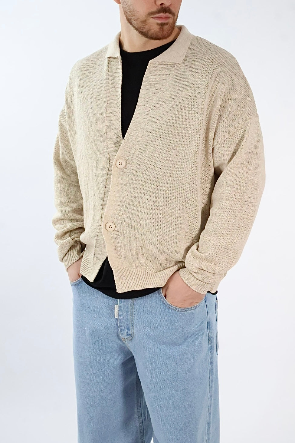 Cardigan polo rasato MA/14 NEW JOB BRAND
