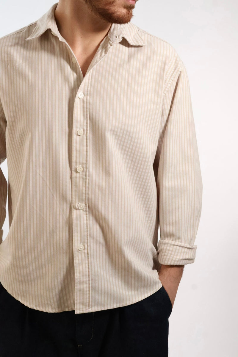 Camicia righe Oxford 696 ONLY E SONS