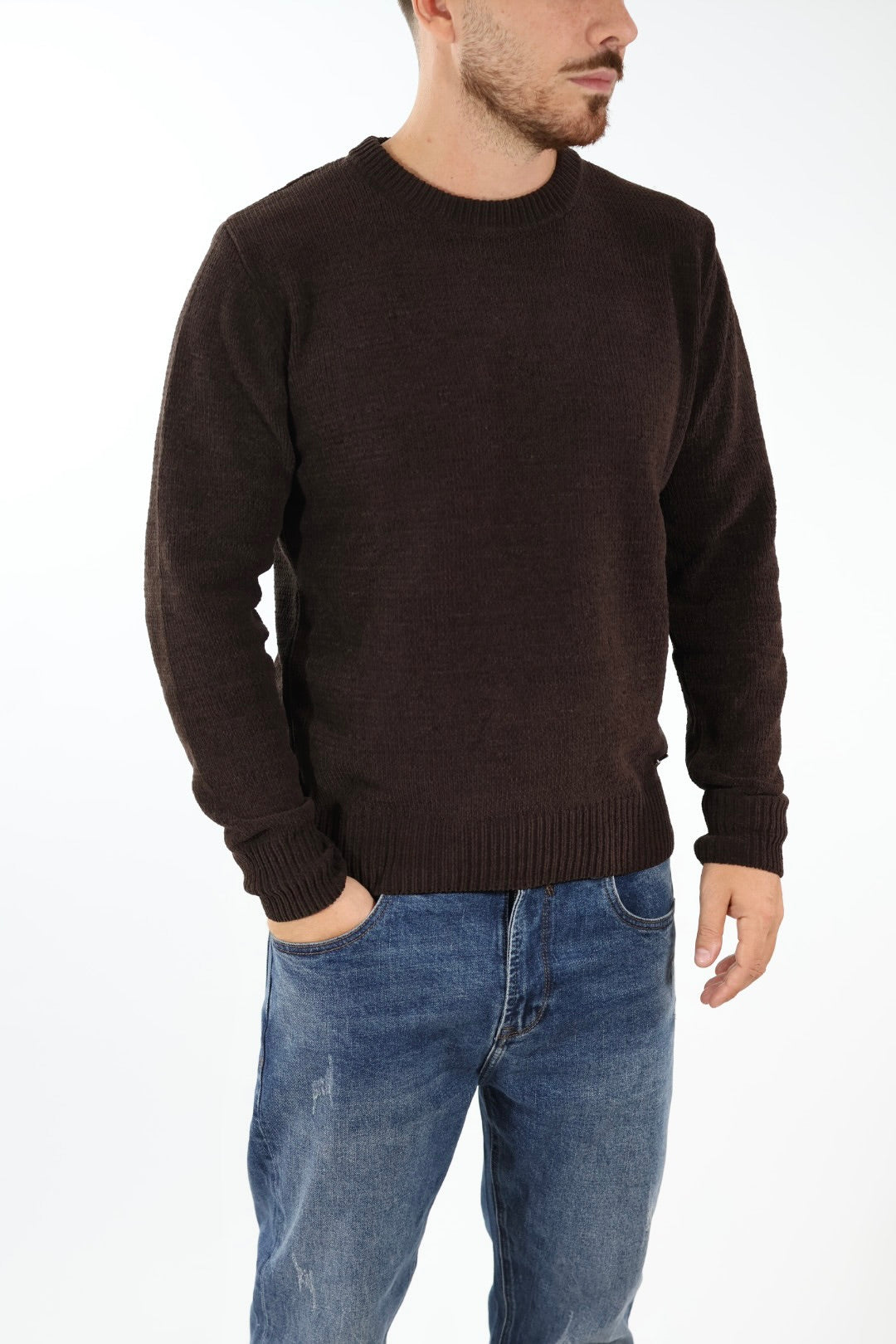 Maglione ciniglia regular 535S GIANNI LUPO
