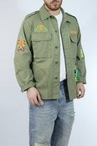 Overshirt ricami aztechi 282 BERNA