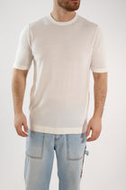 T-shirt in maglia paricollo M11  OVER-D