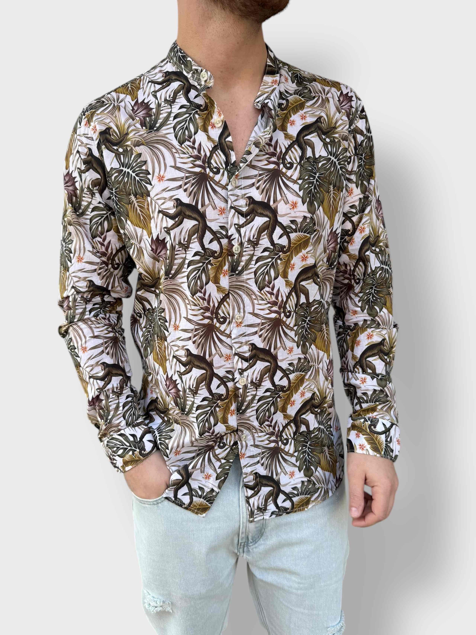 Camicia cotone fantasia GIANNI LUPO