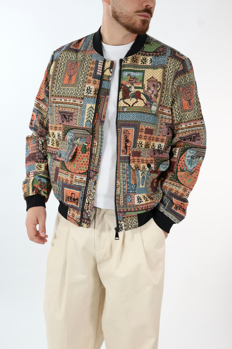 Giacca bomber fantasia  035 J.W