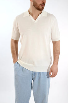 Polo in maglia lino/viscosa 338  LANDEK