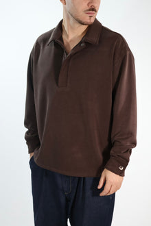 Polo felpa fi4321162 mezza zip viscosa BL11