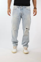 Jeans regular scritte 003 BERNA