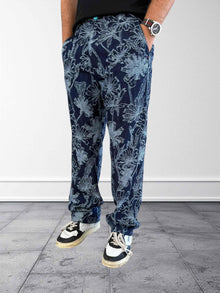 Pantalone ricamo floreale 126 BERNA