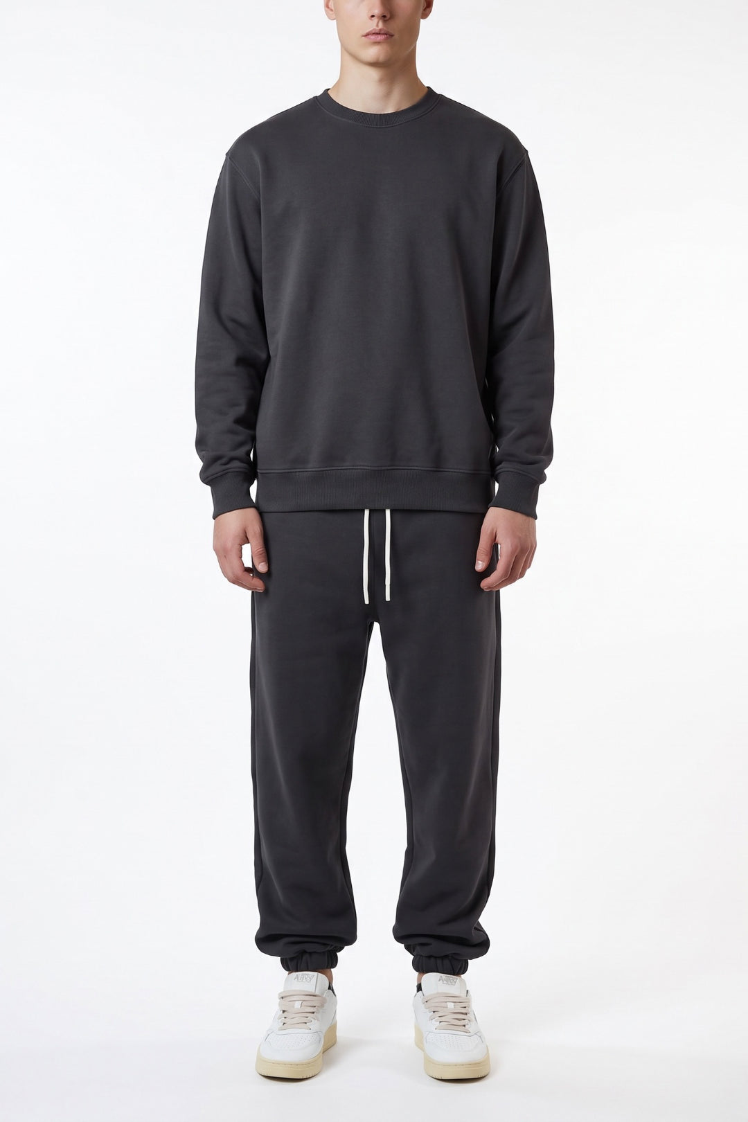 Pantalone 074-33 jogger piombo  BERNA