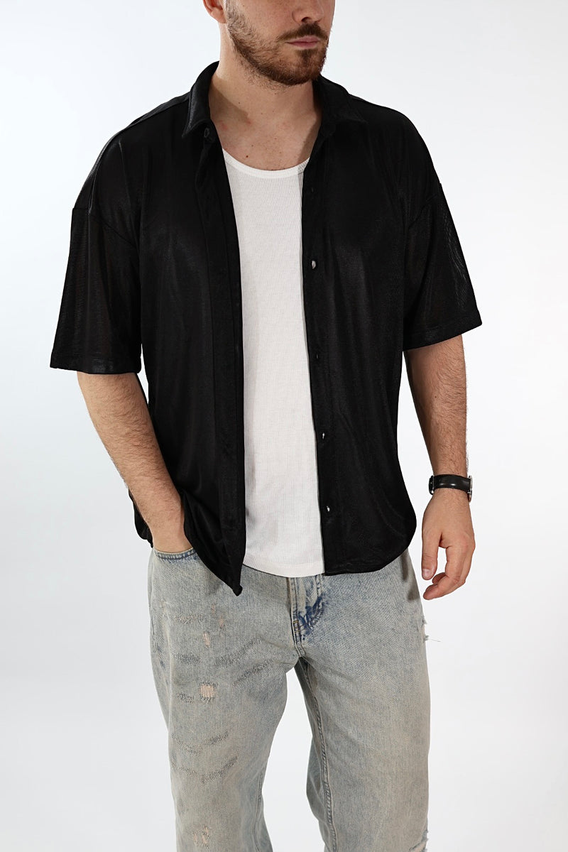 Camicia m/m zane effetto lucido  J.W