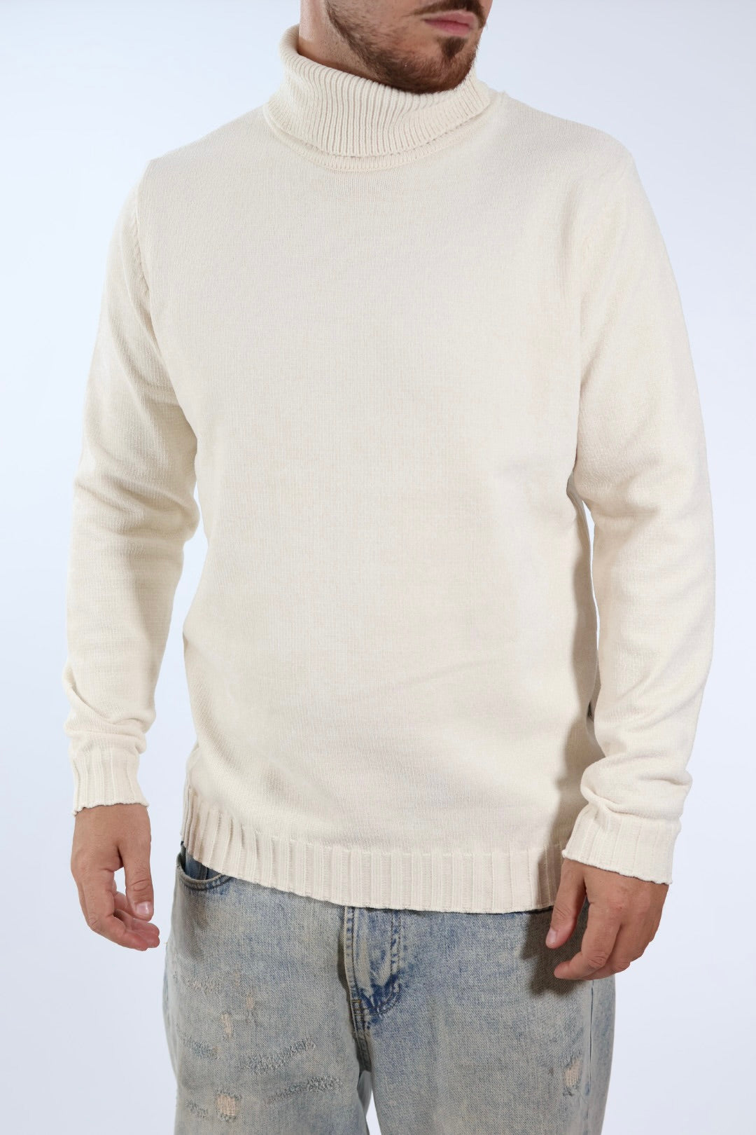 Maglione 391 dolcevita ciniglia LANDEK