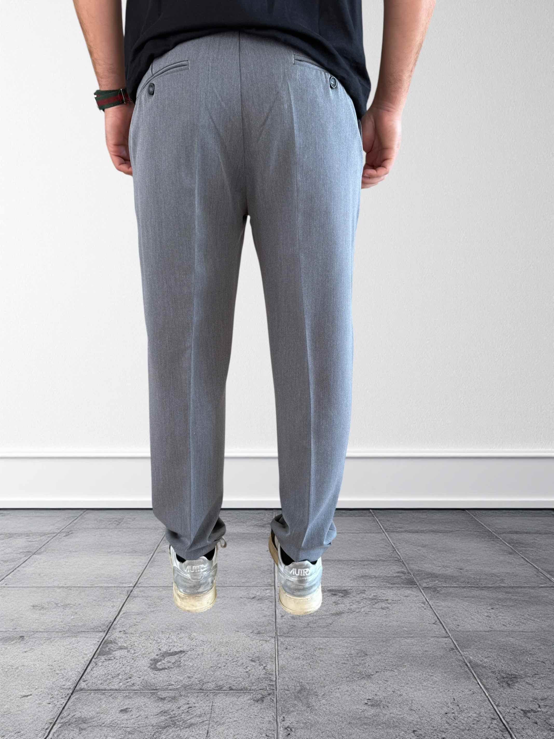 Pantalone tapered doppio filetto P15 OVERD