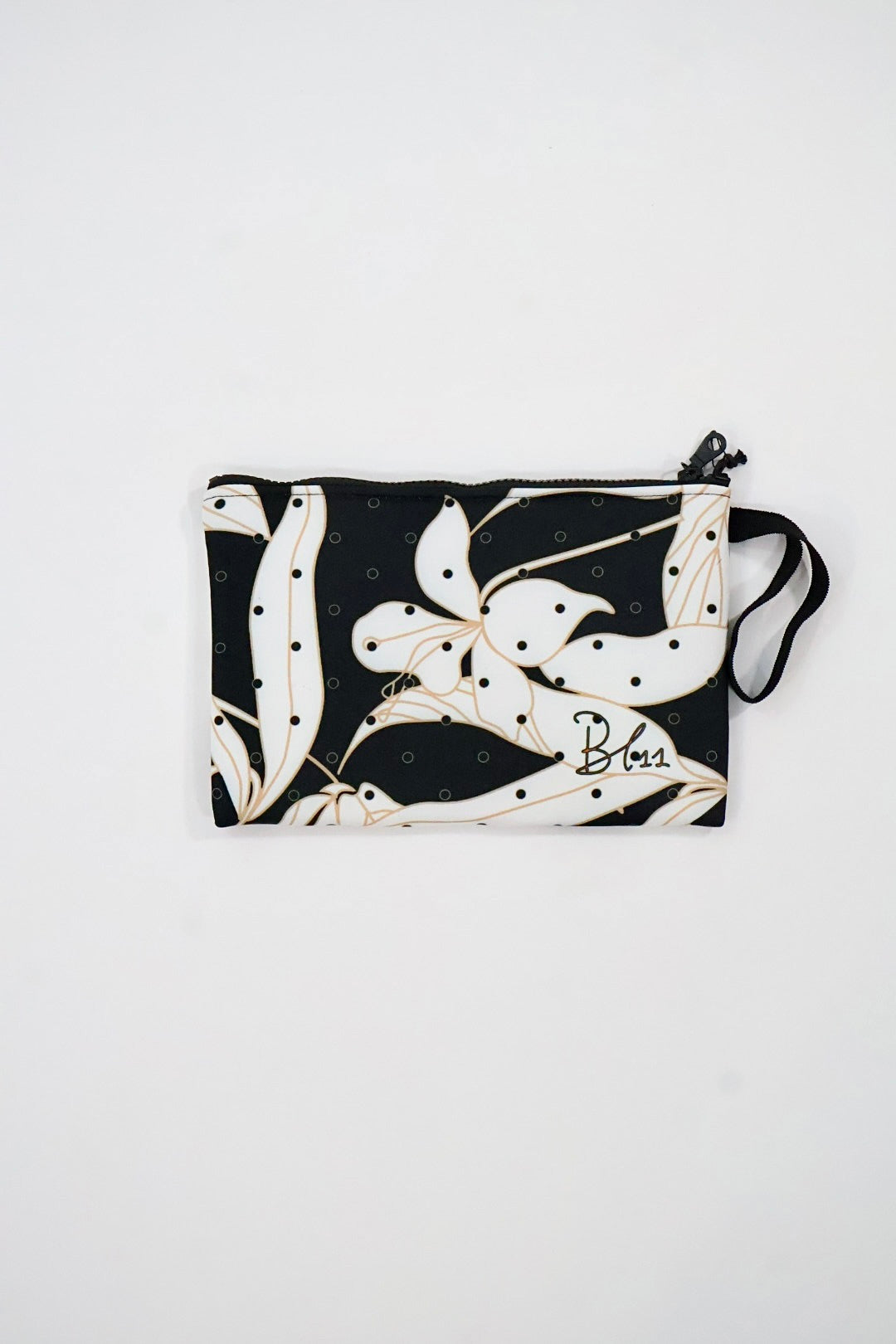 Pochette foglie pois  var2  420 BL11