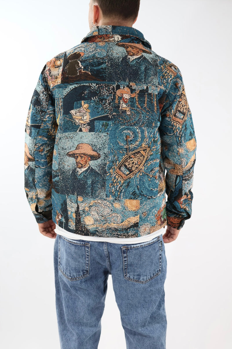 Overshirt 535 jacquard ONLY E SONS