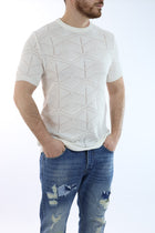 T-shirt in maglia m/m strutturata M43 OVER-D