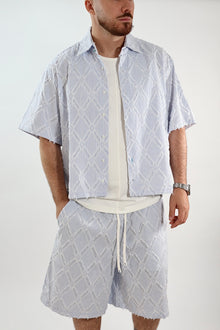 Camicia righe fili m/m 413 BERNA