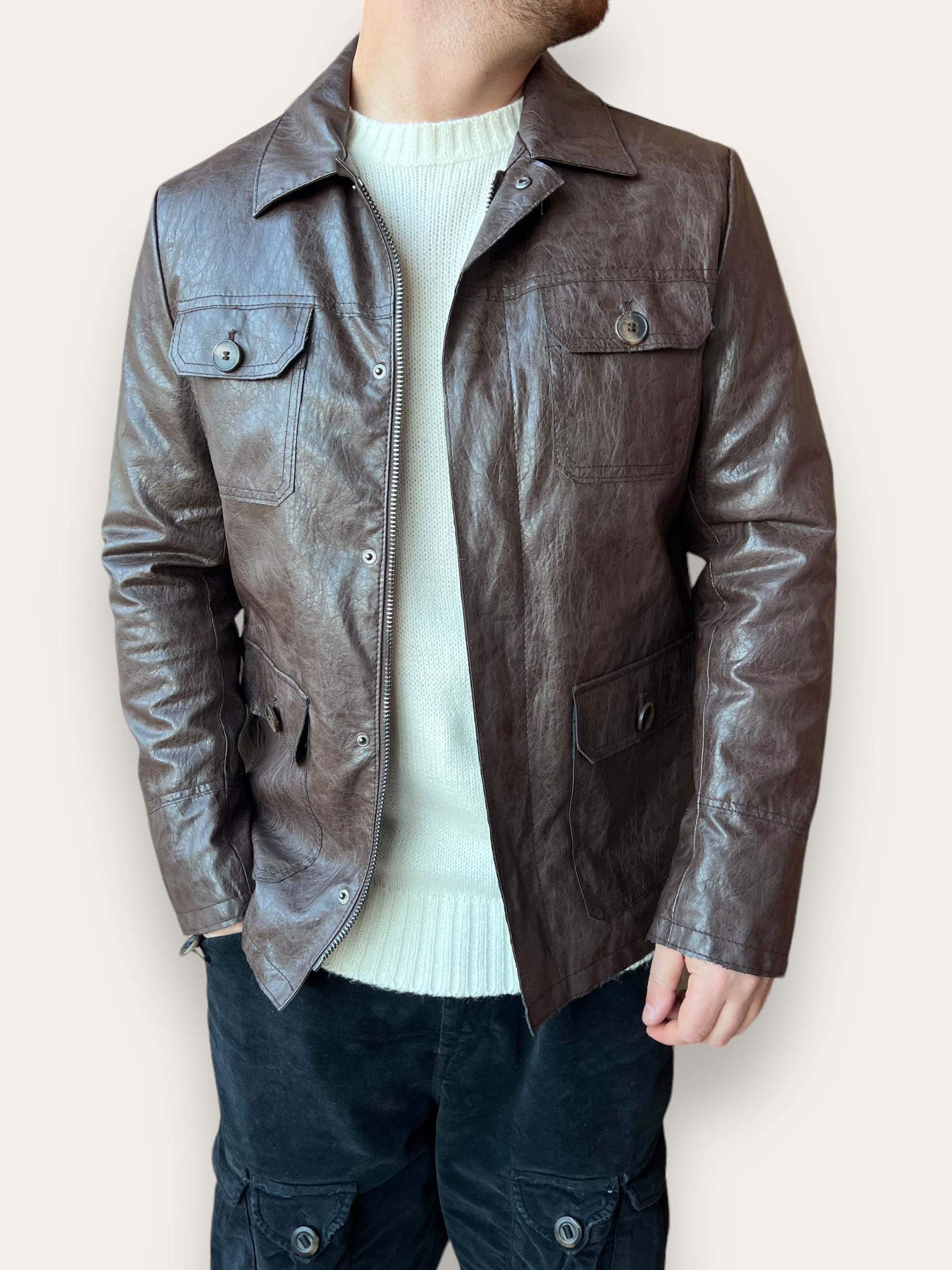 Giacca ecopelle BL11