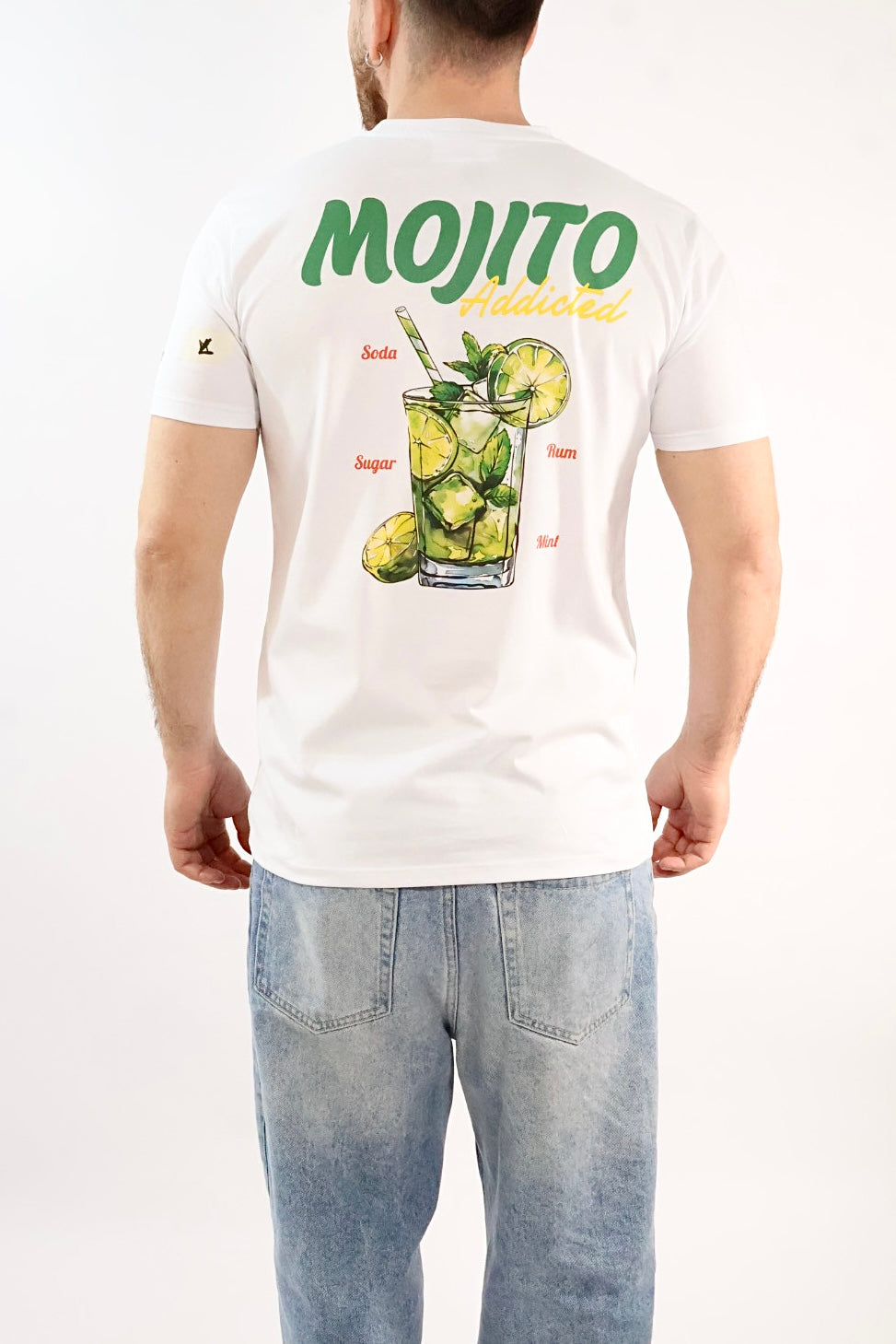 T-shirt ricamo mojito addicted 1903 SUPERCULTURE