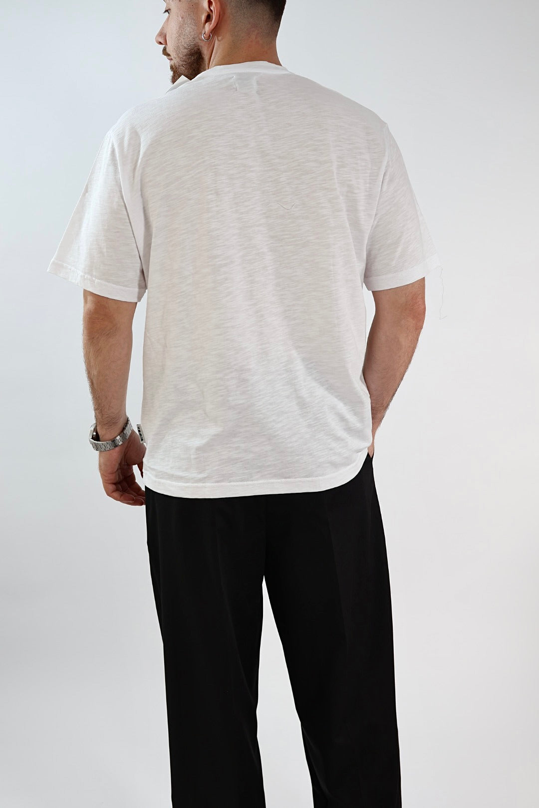 T shirt bitessuto lino/cotone 450 BERNA