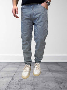 Pantalone Yellowstone cropped righe PONT