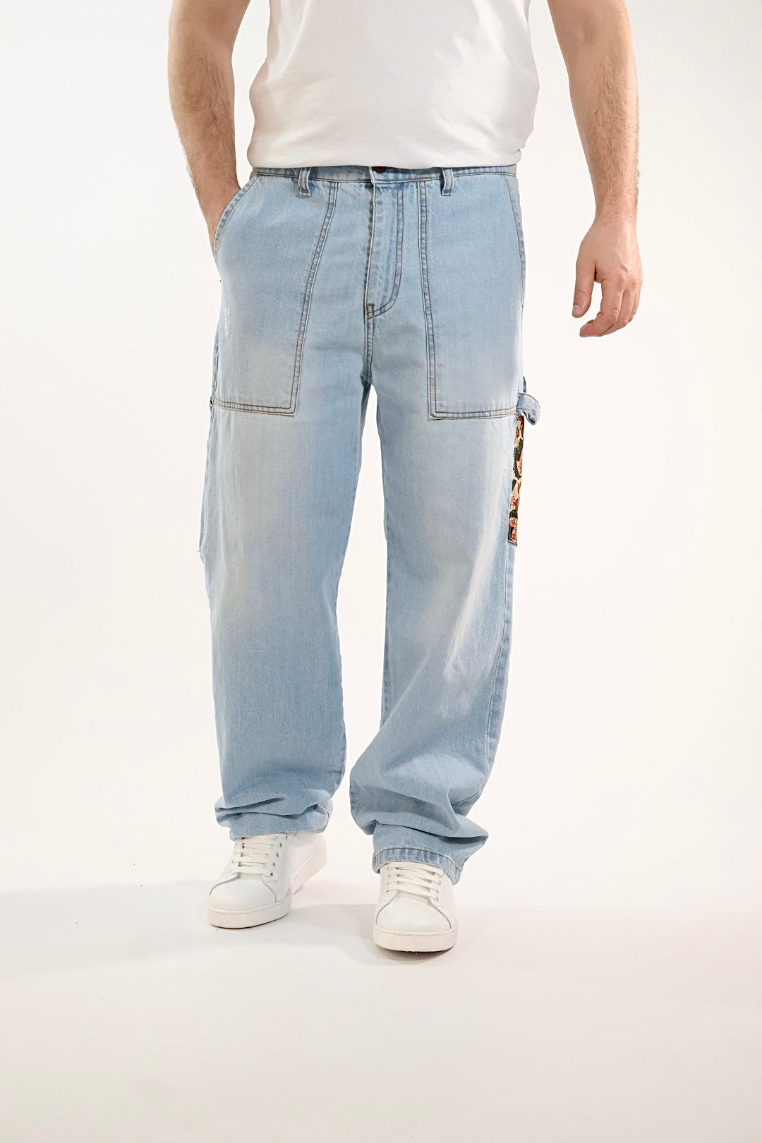 Jeans work stampa 005 BERNA