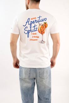 T-shirt ricamo super aperitivo  1901 SUPERCULTURE