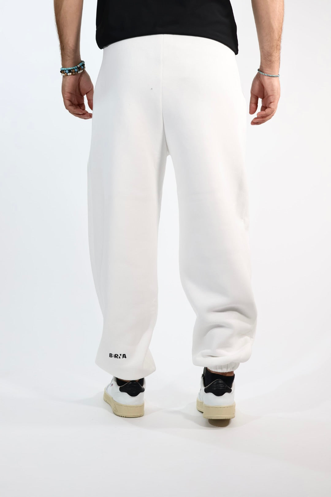 Pantalone 074-128 jogger bianco BERNA