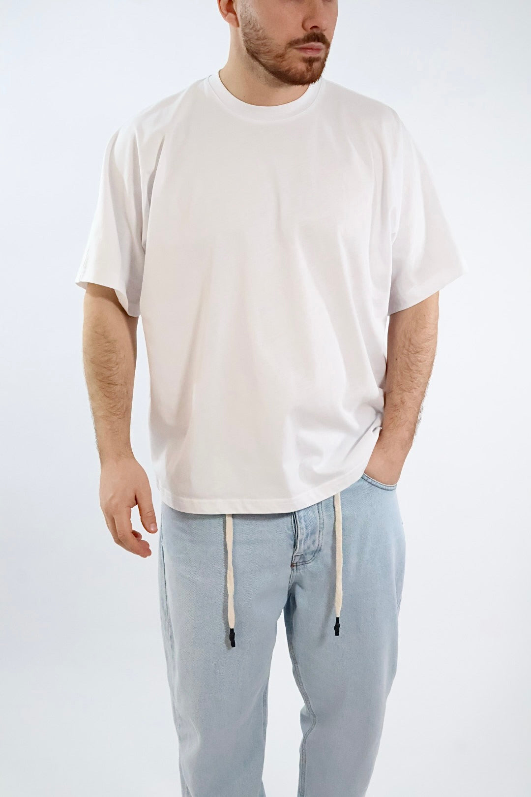 T-shirt boxy fit no cuciture 041 NEW JOB BRAND