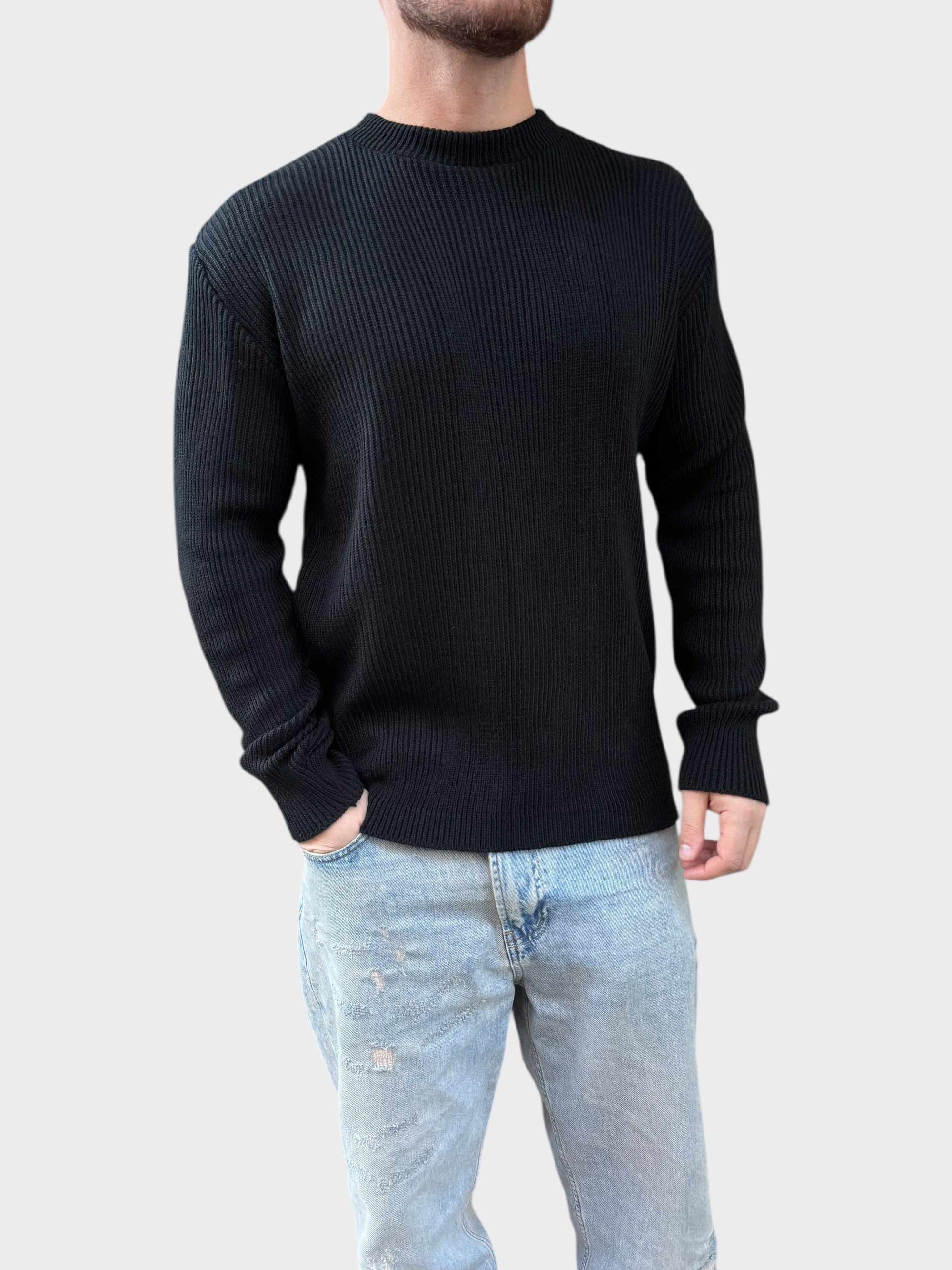 Maglione a coste NEW JOB BRAND