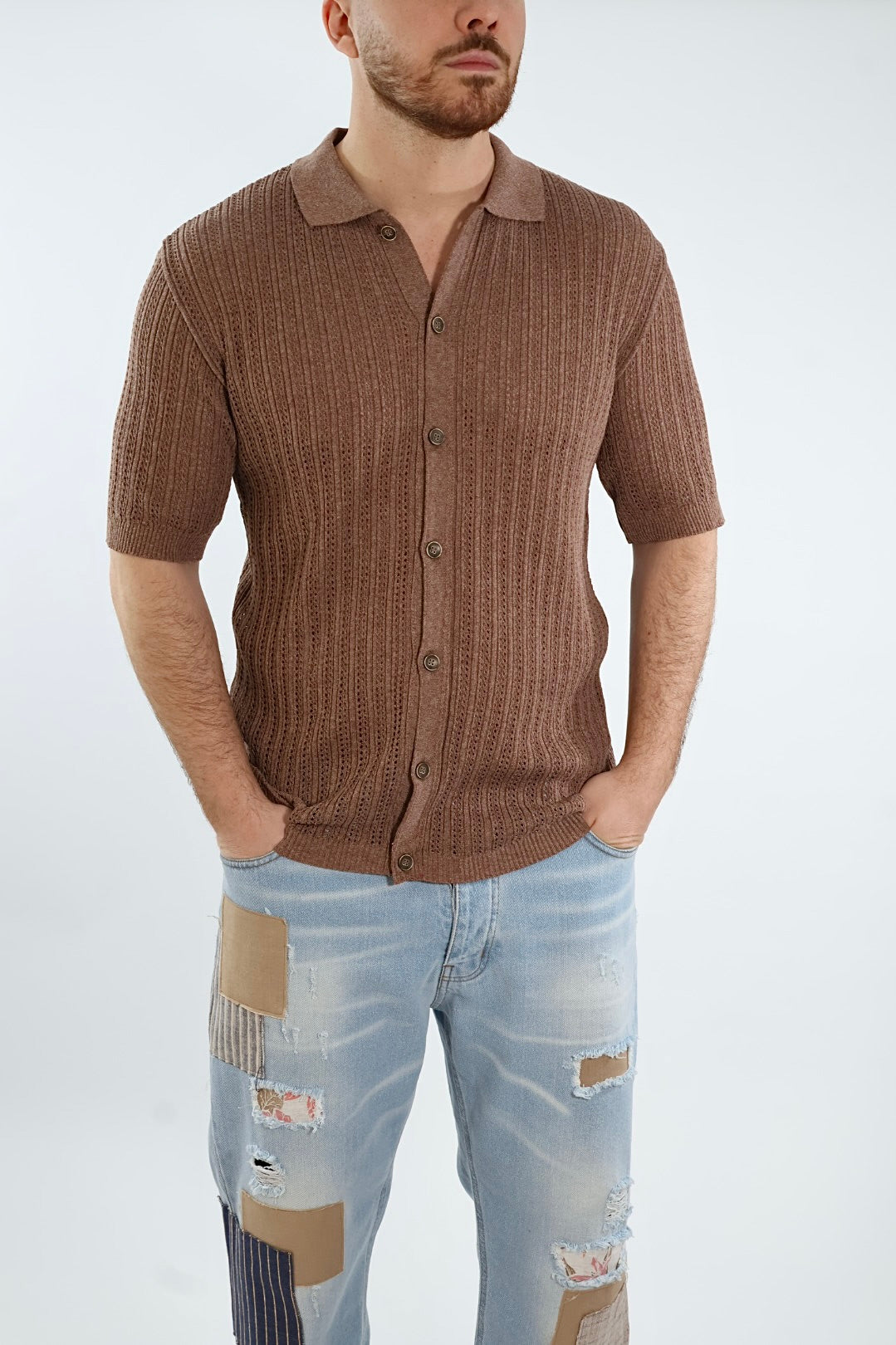 Polo in maglia casio 56 BL11