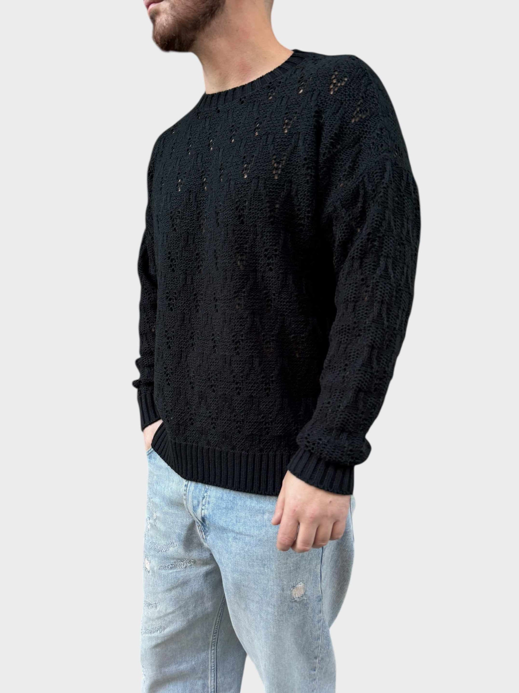 Maglione traforato 9005 NEW JOB BRAND