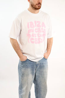 T-shirt stampa Ibiza mi casa  1949 SUPERCULTURE