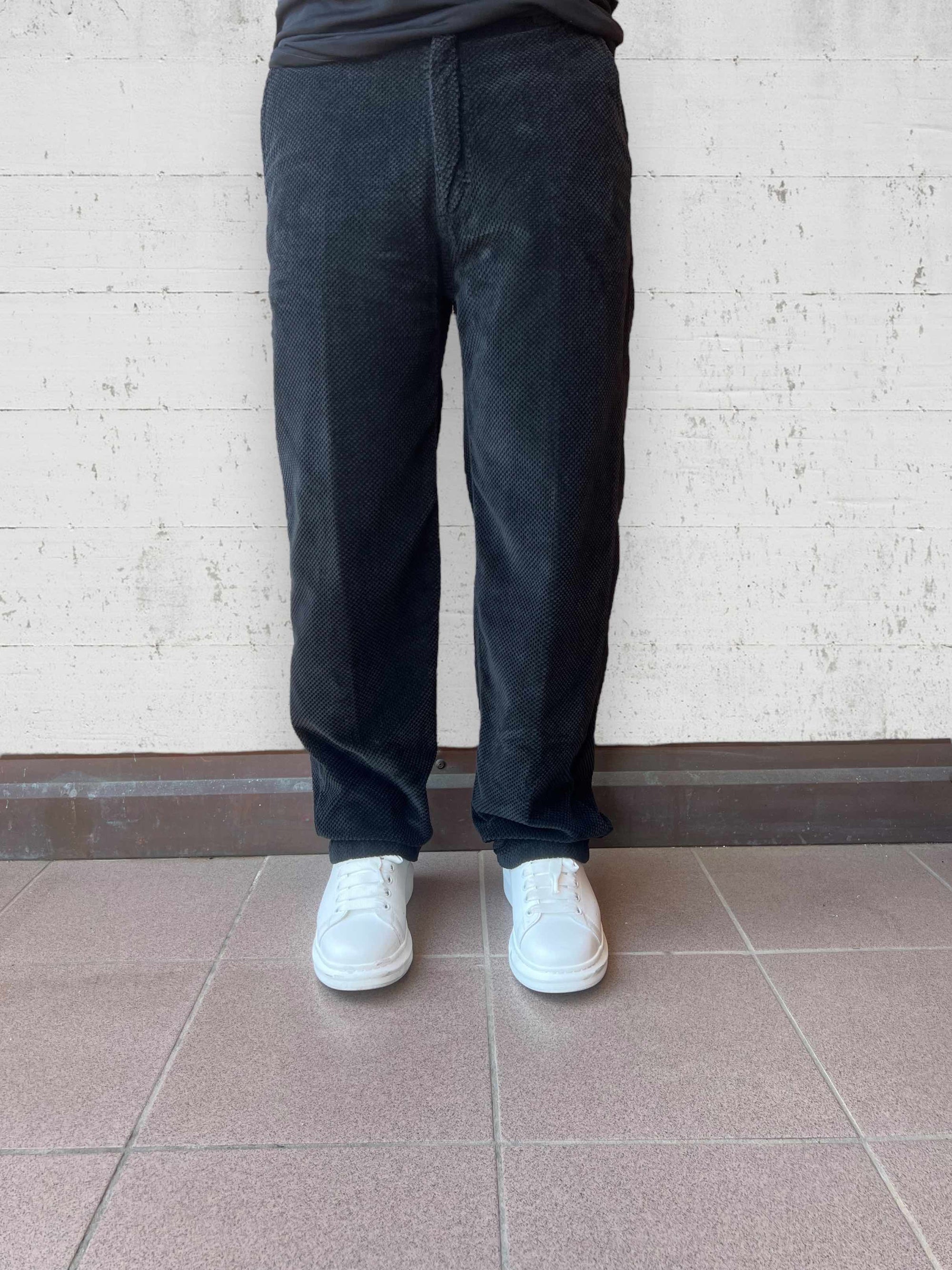 Pantalone velluto lavorato BERNA