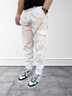 Pantalone cargo goffrato BL11