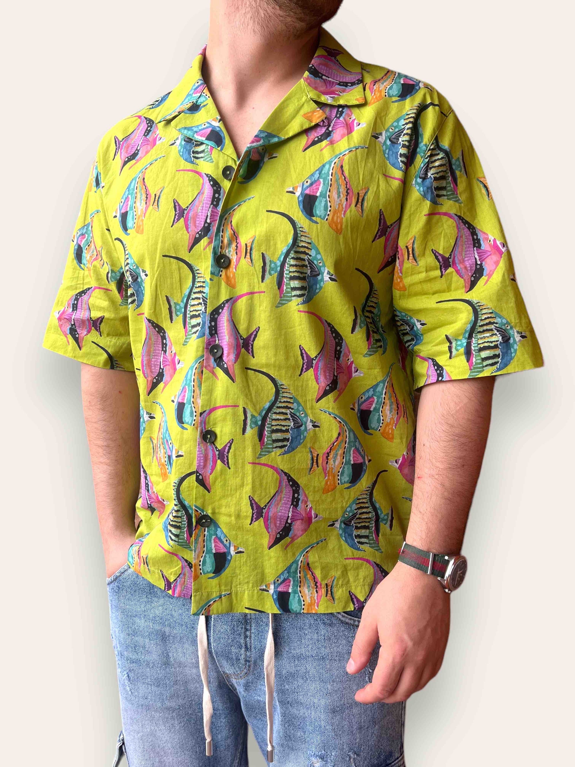 Camicia manica corta odissea ALTATENSIONE