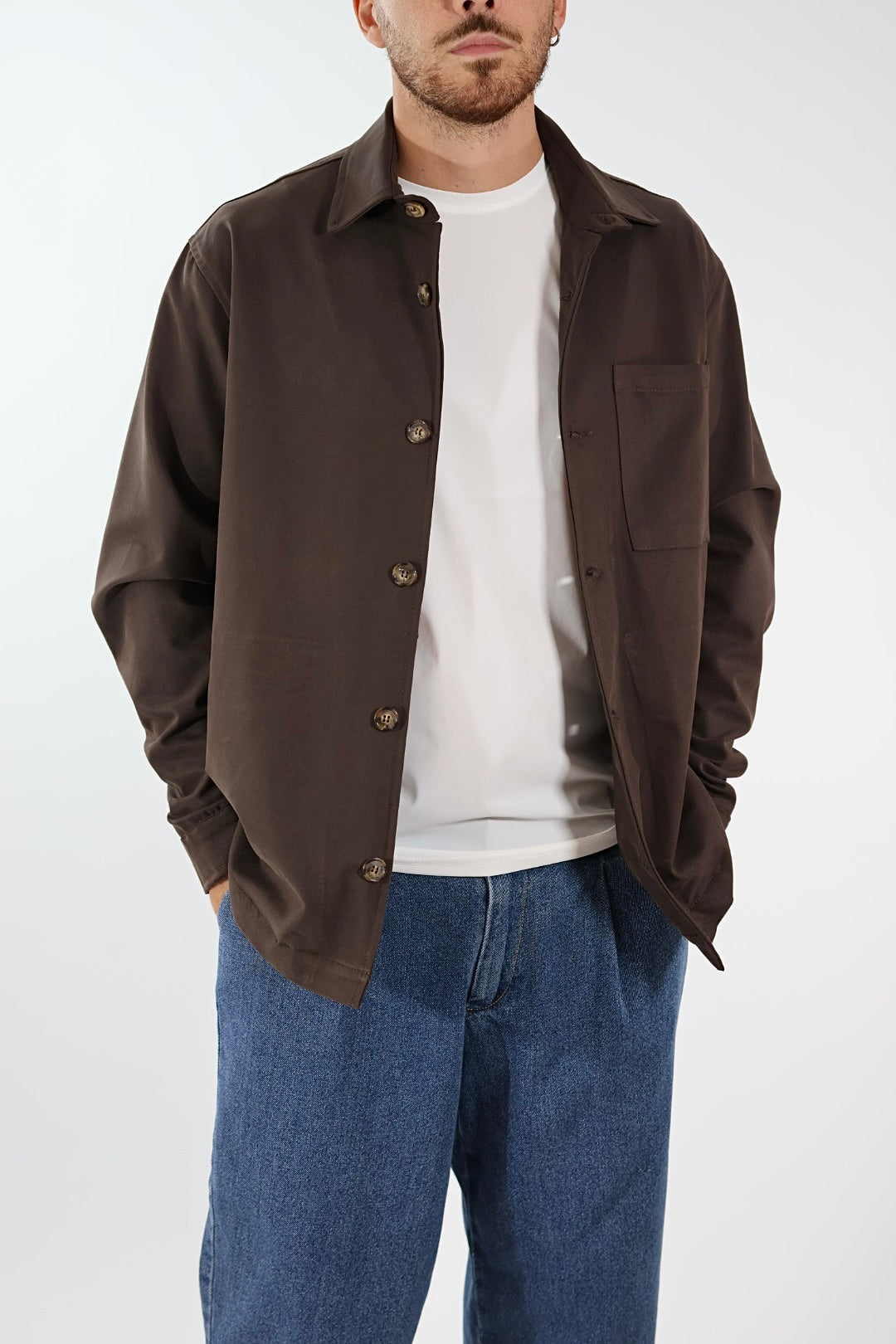 Overshirt fondente blk202295 BL11
