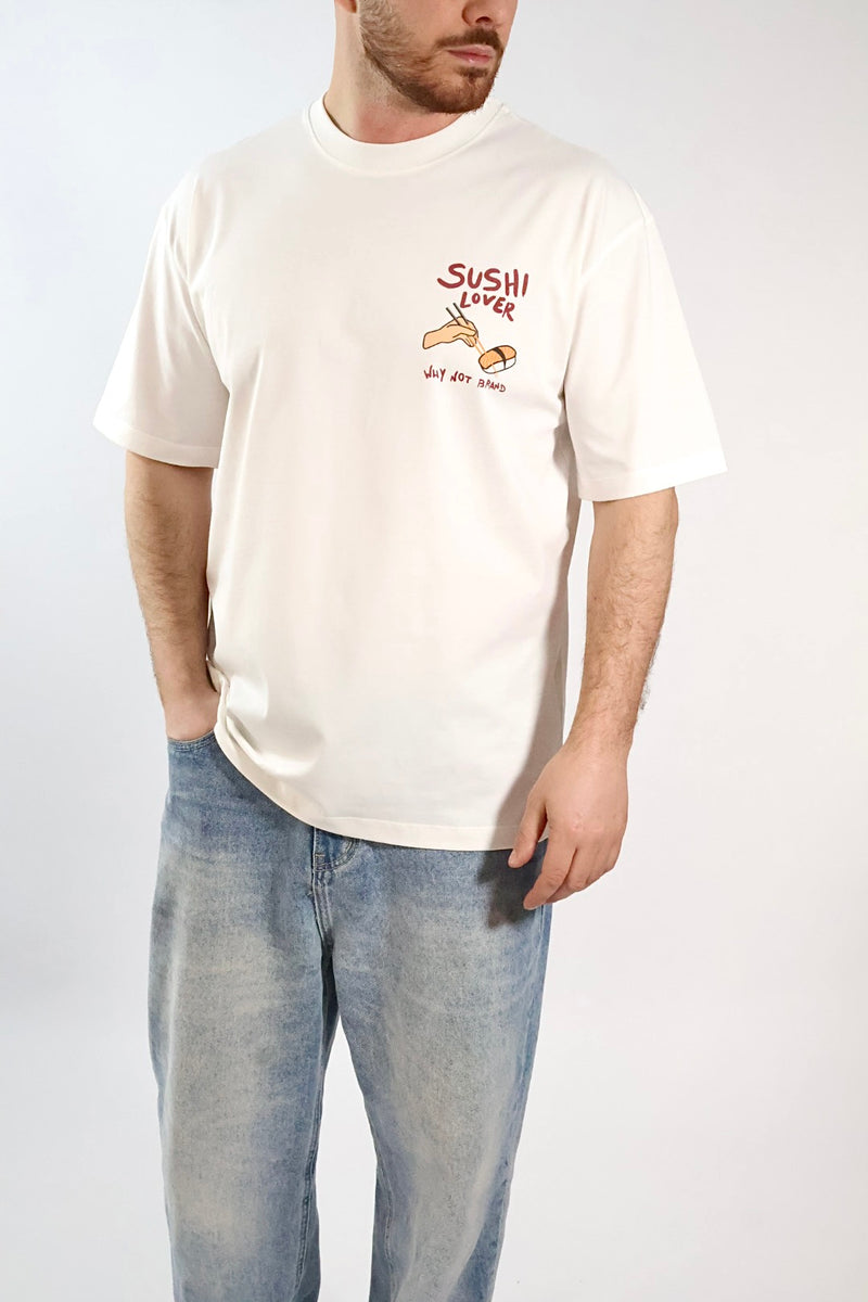 T shirt sushi lover MS81 WHY NOT BRAND
