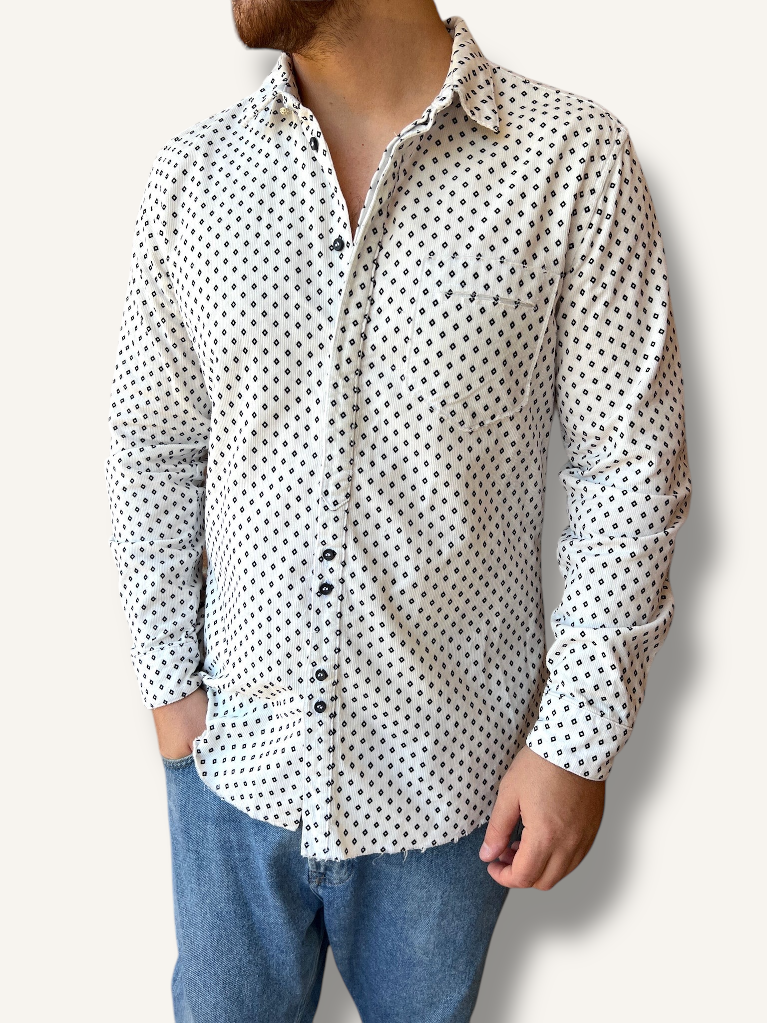 Camicia sai velluto BERNA