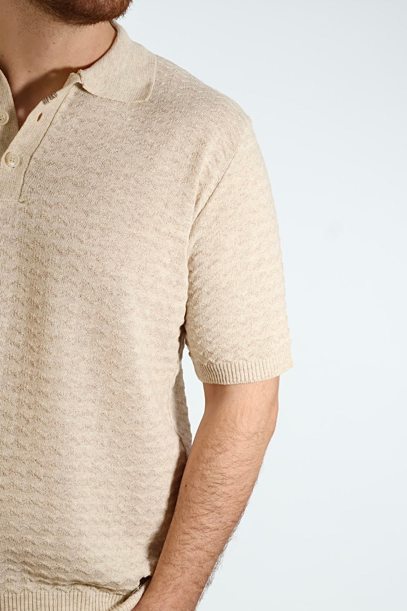 Polo in maglia links puntacci 098 BL11