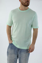 T-shirt in maglia paricollo M11  OVER-D