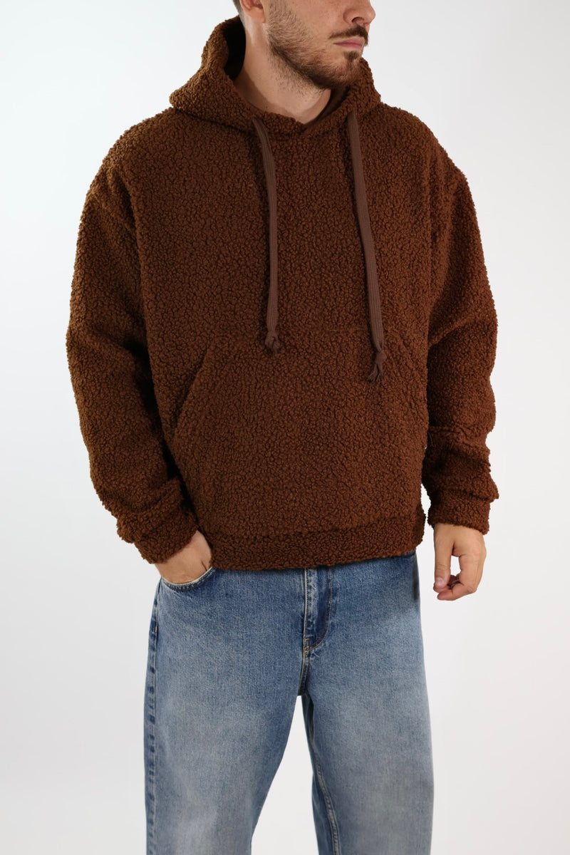 Felpa over fit Boucle F24 OVERD