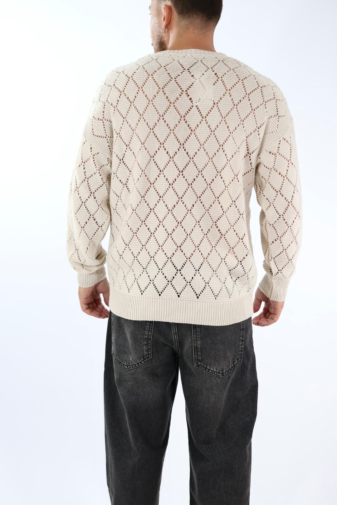 Maglione paricollo relaxed M51 OVERD