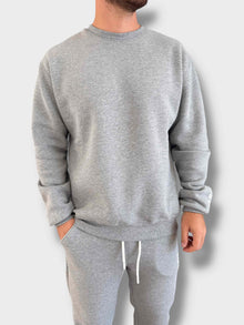 Felpa girocollo logo 020 BERNA