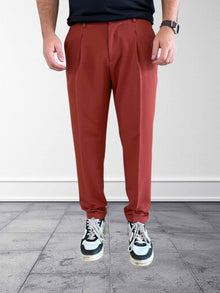 Pantalone tapered doppio filetto P15 OVERD