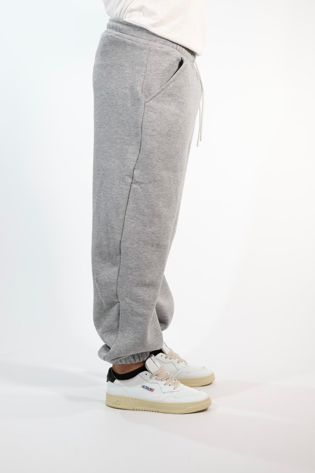 Pantalone 074-21 jogger Grigio melange BERNA