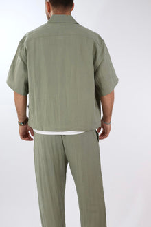 Camicia m/m tencel/lino 420 BERNA