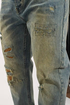 Jeans cropped destroy celtic park 279  BERNA