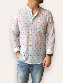 Camicia cotone fantasia OVERD