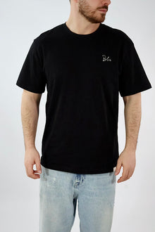T-shirt basic ricamo semiover 001 BL11