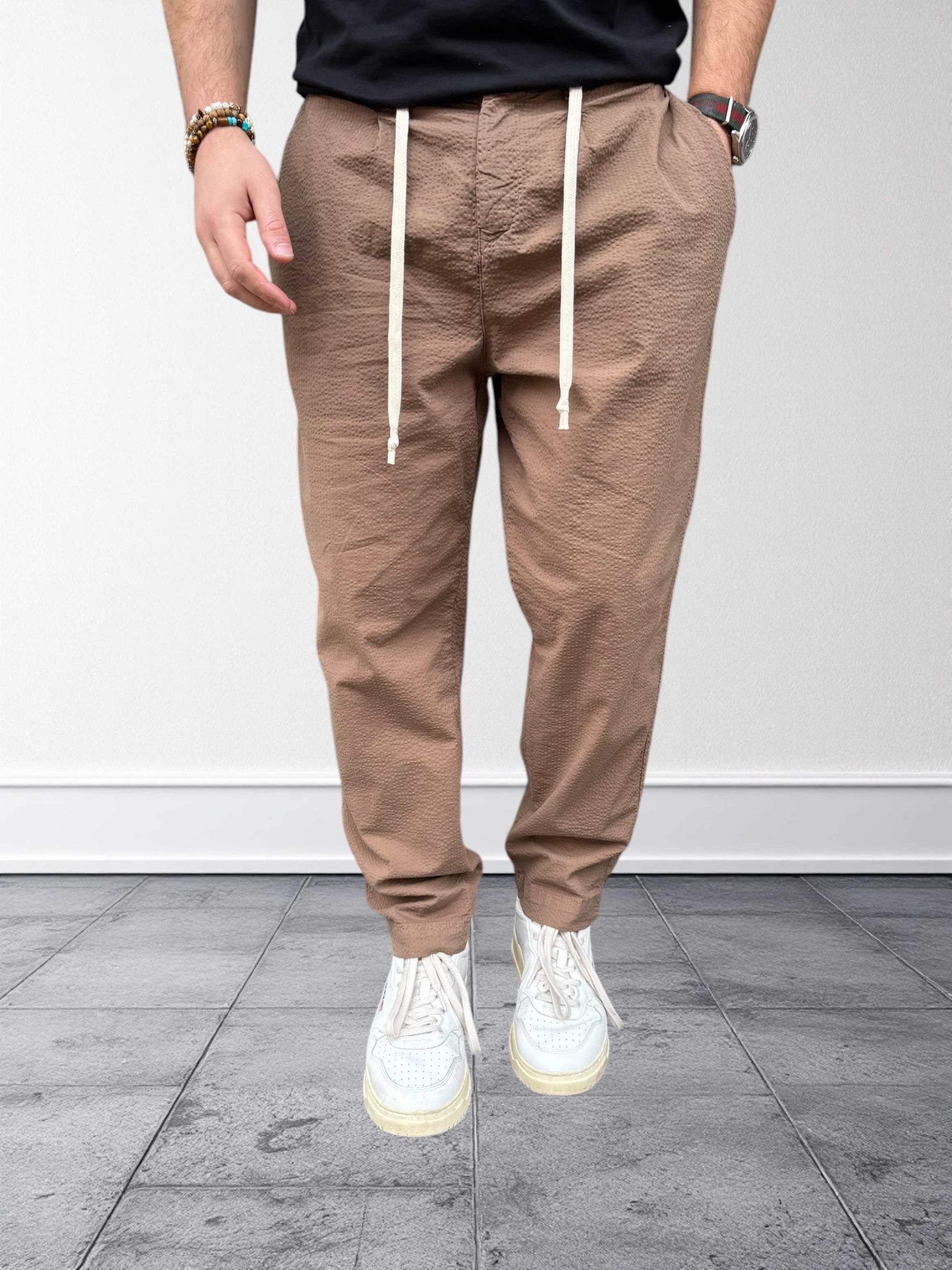 Pantalone coulisse goffrato BL11