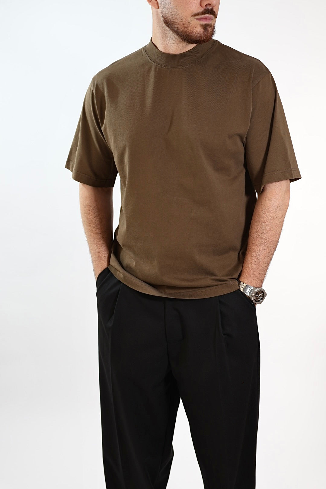 T shirt vintage boxy con ciondolo 242 BERNA
